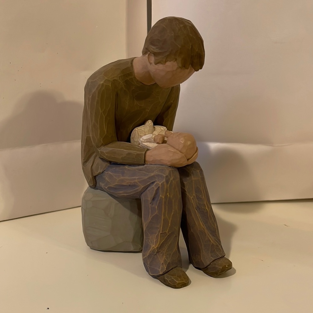 Willow Tree New Dad figurine